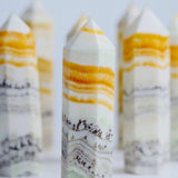 Beautiful Yellow Calcite Tower/Point