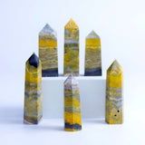 Beautiful Bumblebee Jasper Tower/Point