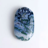 Natural Moss Agate Plam