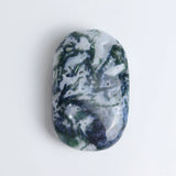 Natural Moss Agate Plam