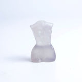 Different Materials Crystals Lady Body Carving