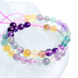 Rainbow Flourite Bracelet